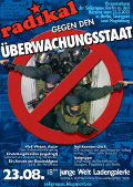 Plakat zur Veranstaltung