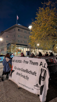 Kundgebung am internationalen Tag gegen die Todesstrafe