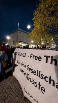 Kundgebung am internationalen Tag gegen die Todesstrafe