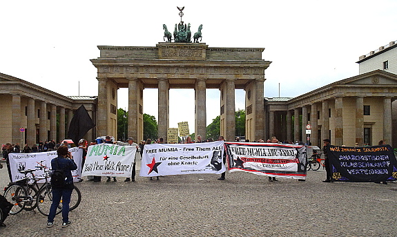 Kundgebung Mumia, Free them All 27.04.2019 Berlin