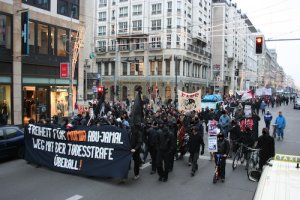 Demonstration 13.12.08 Berlin