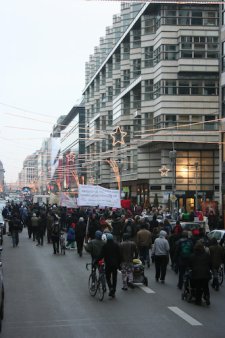 Demonstration 13.12.08 Berlin