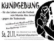 Mumia Infotour Flyer