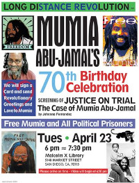 Film zu Mumias 70. Geburtstag in San Diego CA, US 23. April 2024