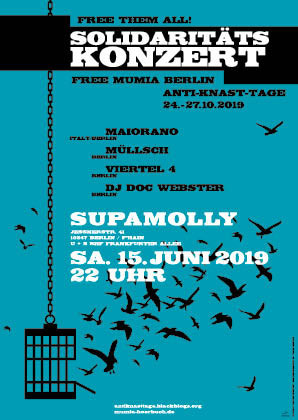 Solikonzert am 15.6.19 im Supamolly