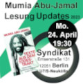 Poster zur Lesung am 24.04.2023