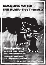 Plakat zur Kundgebung und Demo am 04.07.2020 in Berlin