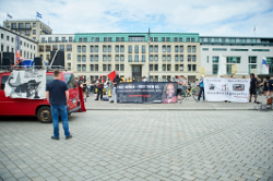 Kundgebung am 04.07.2020 auf dem Parister Platz in Berlin